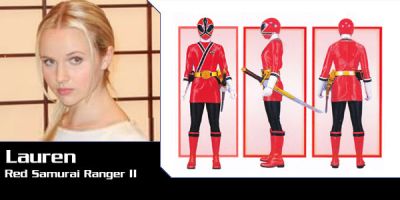 Fan Art Lauren Shiba Red Samurai Ranger II Rangergallery